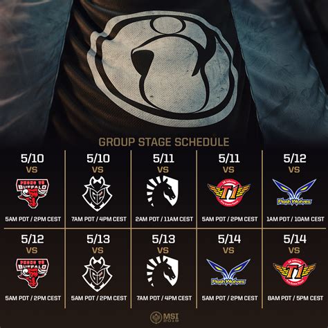 lol msi 2019 schedule|More.